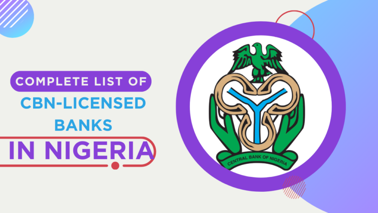 Complete List of CBN-Licensed Banks in Nigeria (2025 Update)