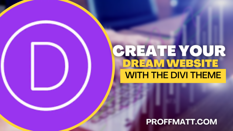 Create Your Dream Website with the DIVI Theme: A Step-by-Step Guide