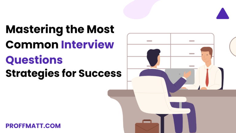 Most Popular Interview Questions And How To Answer Them