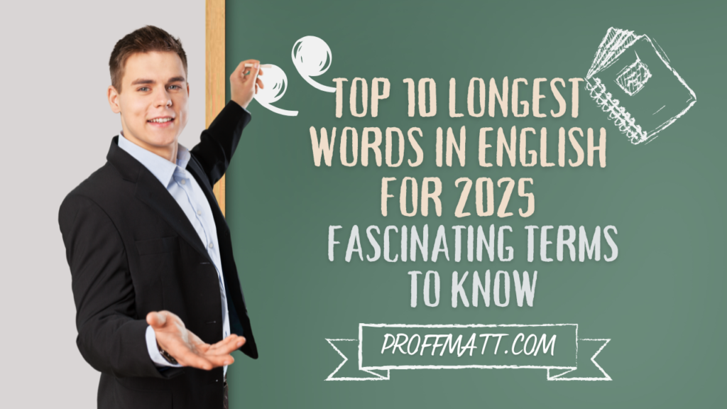 Top 10 Longest Words in English for 2025: Fascinating Terms to Know