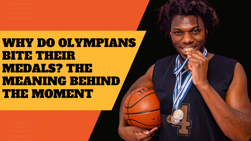 Why Do Olympians Bite Their Medals? The Meaning Behind the Moment