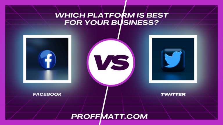 Facebook vs Twitter: Which Platform Is Best for Your Business?