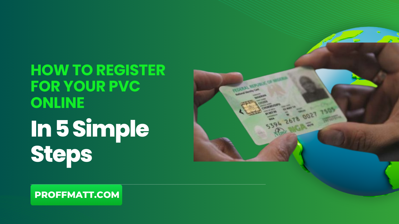 How to Register for Your PVC Online in 5 Simple Steps
