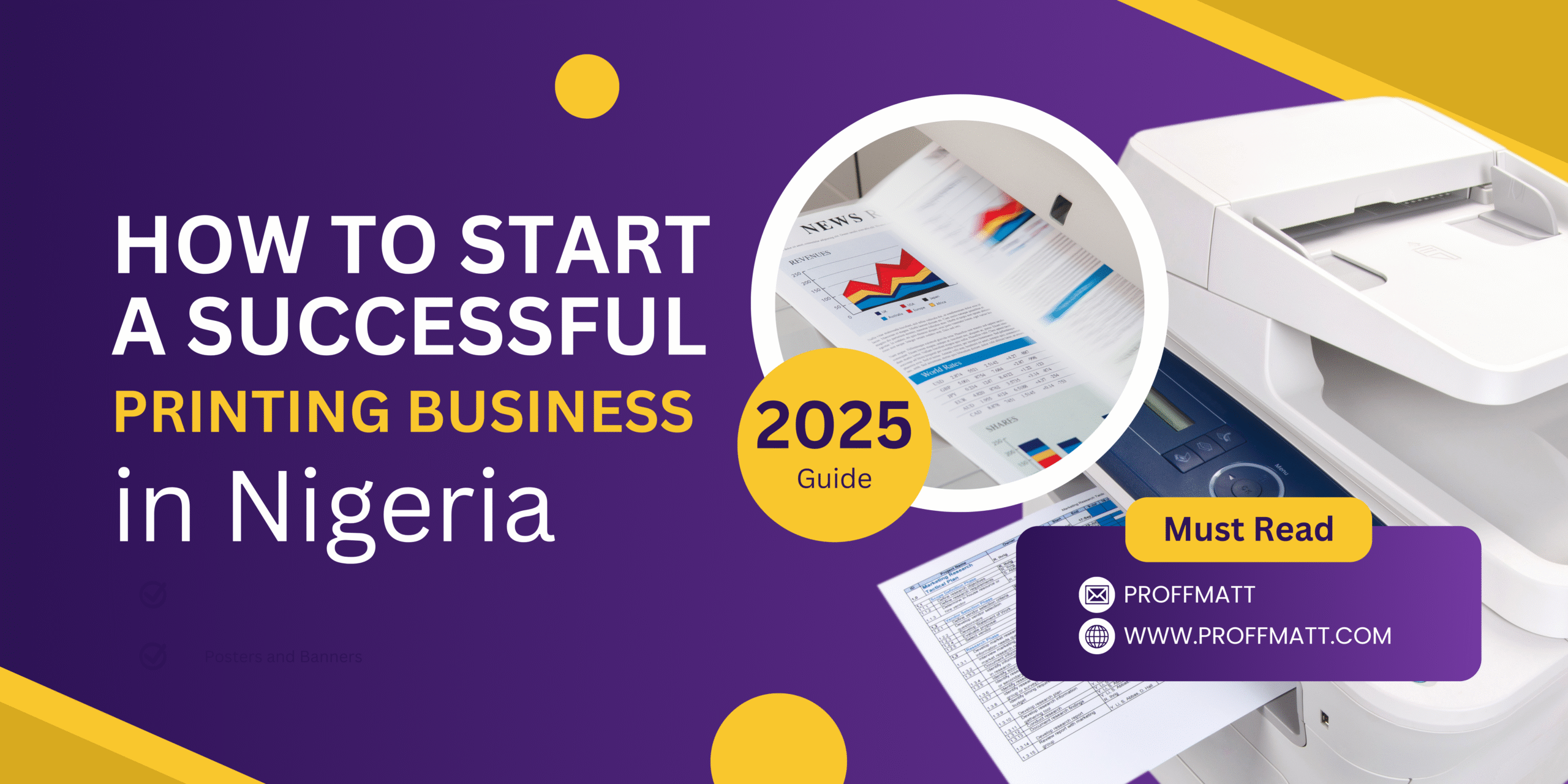 How to Start a Successful Printing Business in Nigeria [2025 Guide]