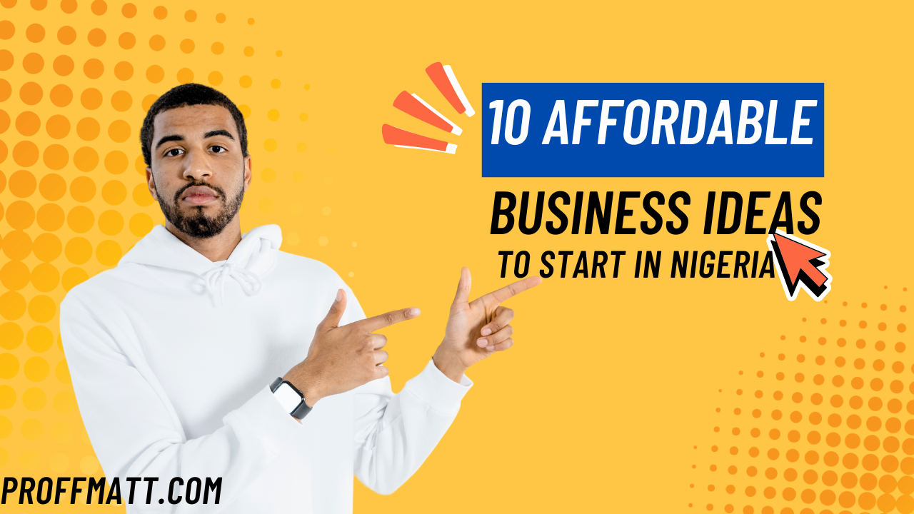 10 Affordable Business Ideas to Start in Nigeria in 2025