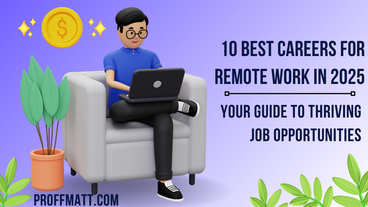 10 Best Careers for Remote Work in 2025: Your Guide to Thriving Job Opportunities