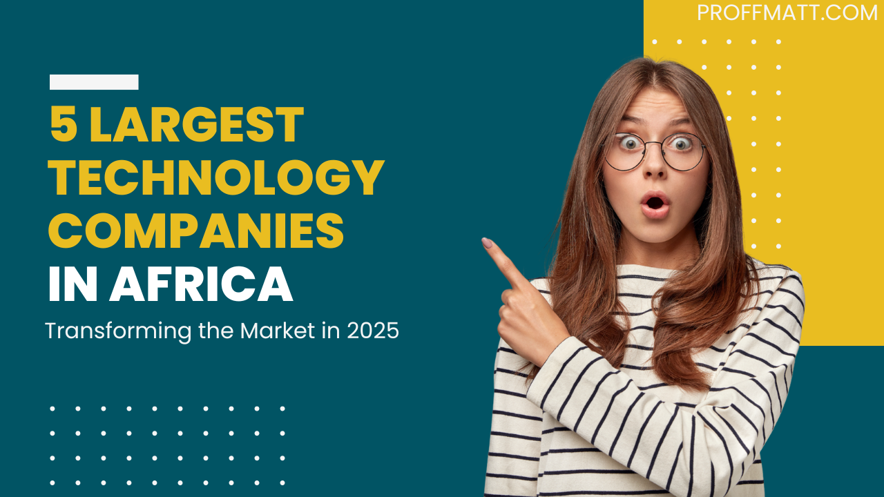 5 Largest Technology Companies in Africa Transforming the Market in 2025