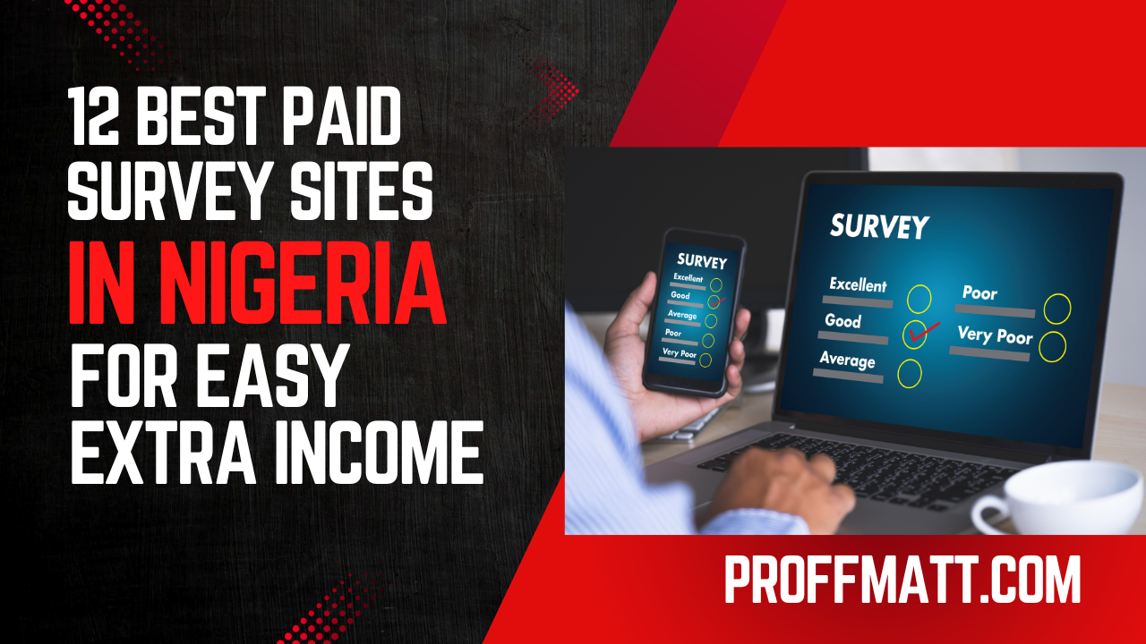 12 Best Paid Survey Sites in Nigeria for Easy Extra Income [Updated 2025]