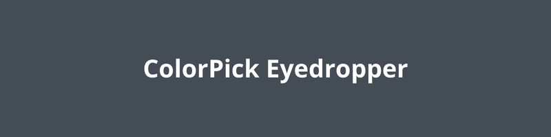 colorpick eyedropper chrome