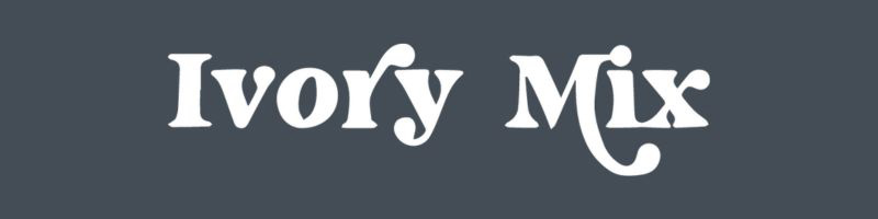 ivory mix stock images